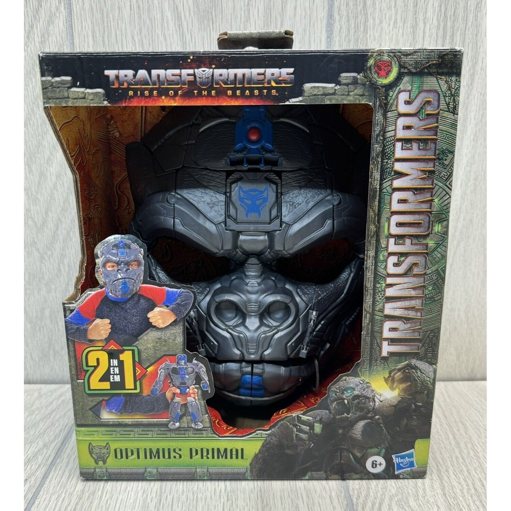Transformers Rise of the Beasts Optimus Primal Mask 2n1 Action Figure NEW
